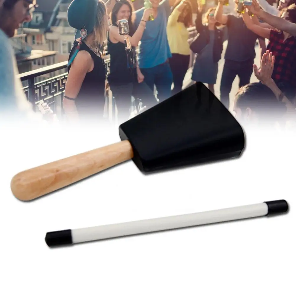

Cowbell With Handle Cheering Bell For Sports Events Chimes Percussion Musical Instruments For Sporting Events Weddings Vparties