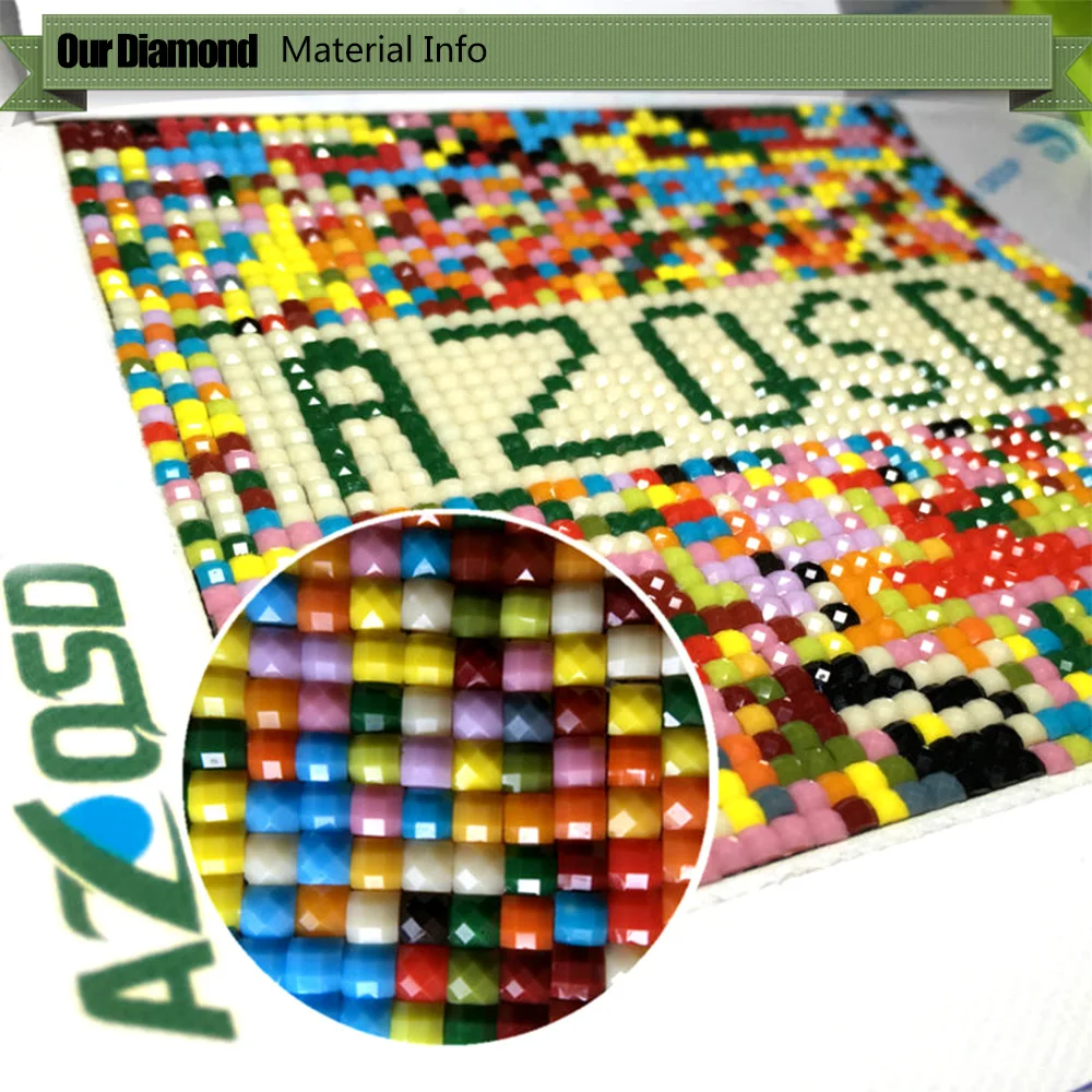 AZQSD алмазные вышитые фрукты картина из смолы дрель 5D DIY Алмазная мозаика
