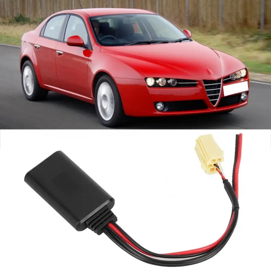 Автомобильные кабели Aux Bluetooth аудиокабель линейный адаптер подходит для Alfa Romeo 159