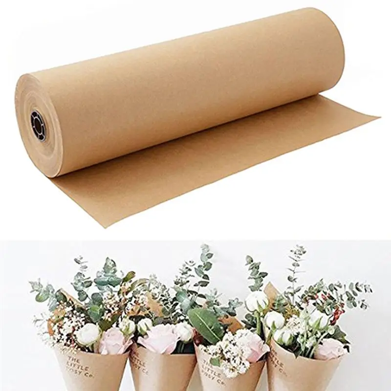 Kraft Paper Decorative Paper Kraft Paper Roll Artistic Gift Wrapping