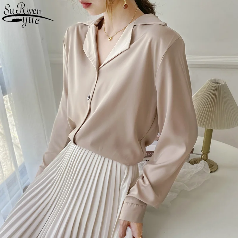 long sleeve print chiffon women blouse shirt Fashion women blouses 2020 blusas feminine blouses OL blouse women tops Z0001 40