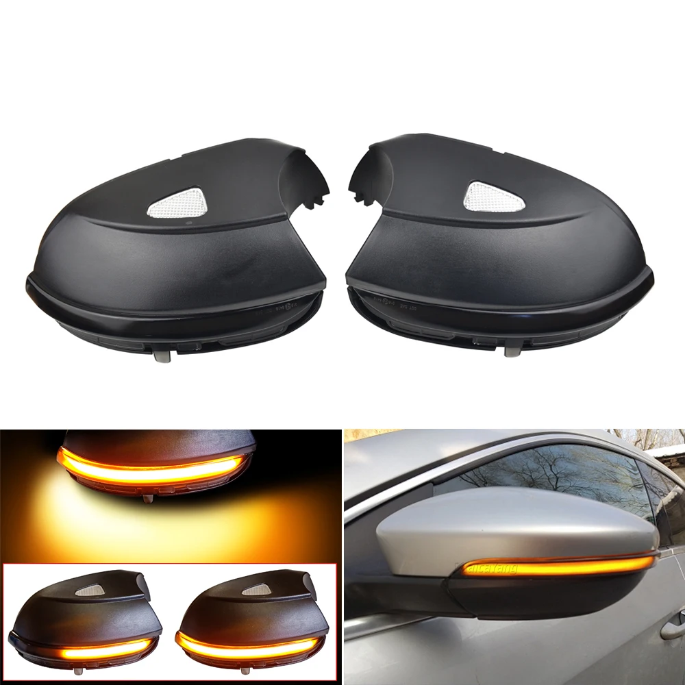 2 шт. светодиодный индикатор зеркала заднего вида для Volkswagen VW Passat B7 Scirocco MK3 CC EOS