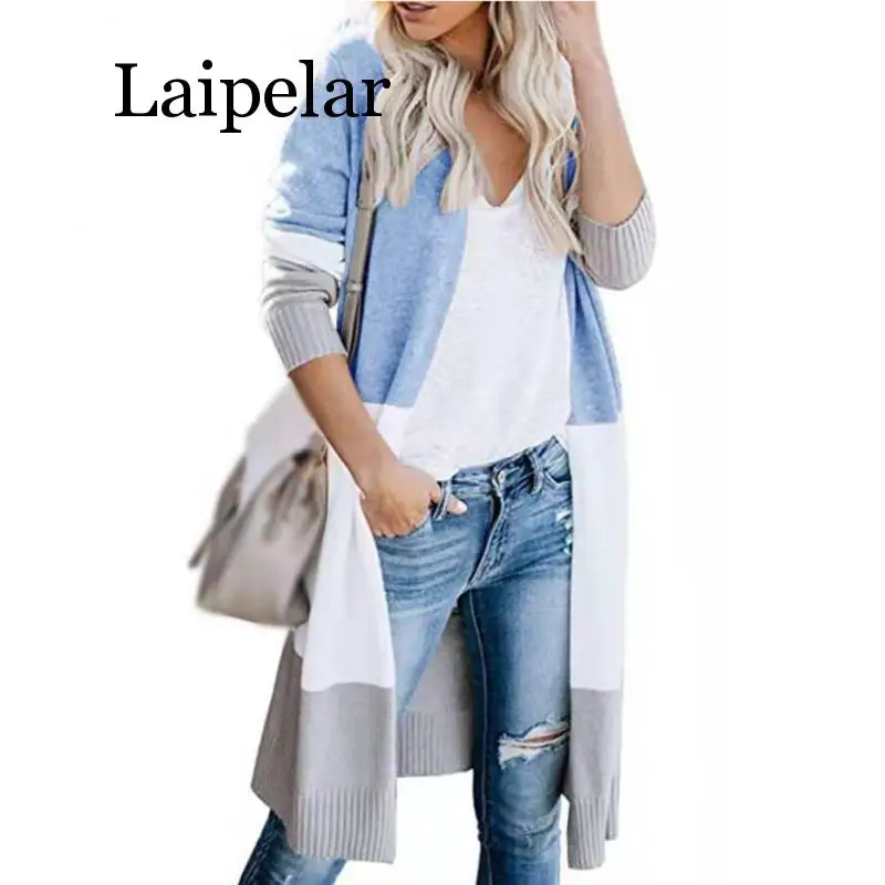 

Casual Thin Sweater Women Cardigan Lightweight Long Long Sleeve Fashion Soft Knitted Plus Size Coat Autumn Open Front Outwear