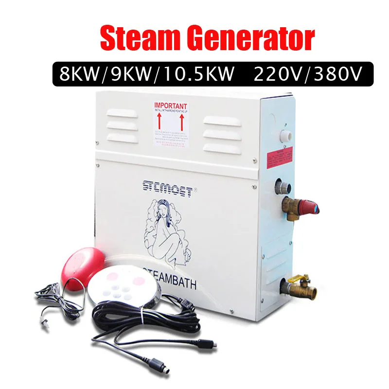 

Steam Generator sauna steam Bath Machine for home sauna room SPA Fumigation Machine 220V/380V with Digital Controll