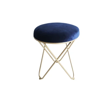 

Modern Simple Bedroom Princess Girl Heart Dressing Table Stool Nordic Net Red Ins Makeup Chair European Nail Chair