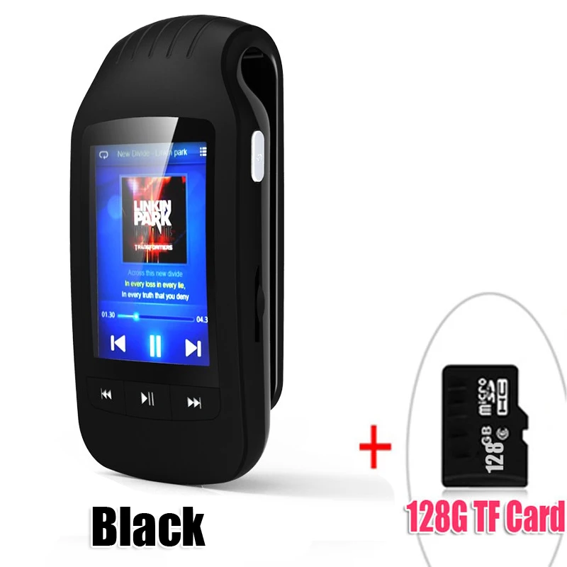 MP3 Player HOTT Support Sport Pedometer Bluetooth FM Radio TF Card Slot 1.8 " LCD Screen MP3 Stereo Music Player 