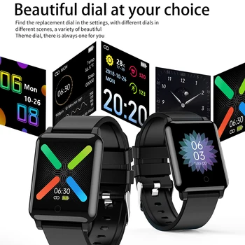 

1.3 inch 54 Monitor Heart Rate FIP67 Smartwatch HD Color Screen Body Temperature Fashionable Dial Wristwatch Present