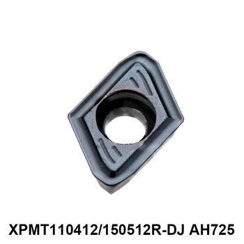

Original XPMT XPMT110412R-DJ XPMT150512R-DJ AH725 XPMT110412 XPMT150512 Carbide Inserts Lathe Cutter Turning Tool CNC