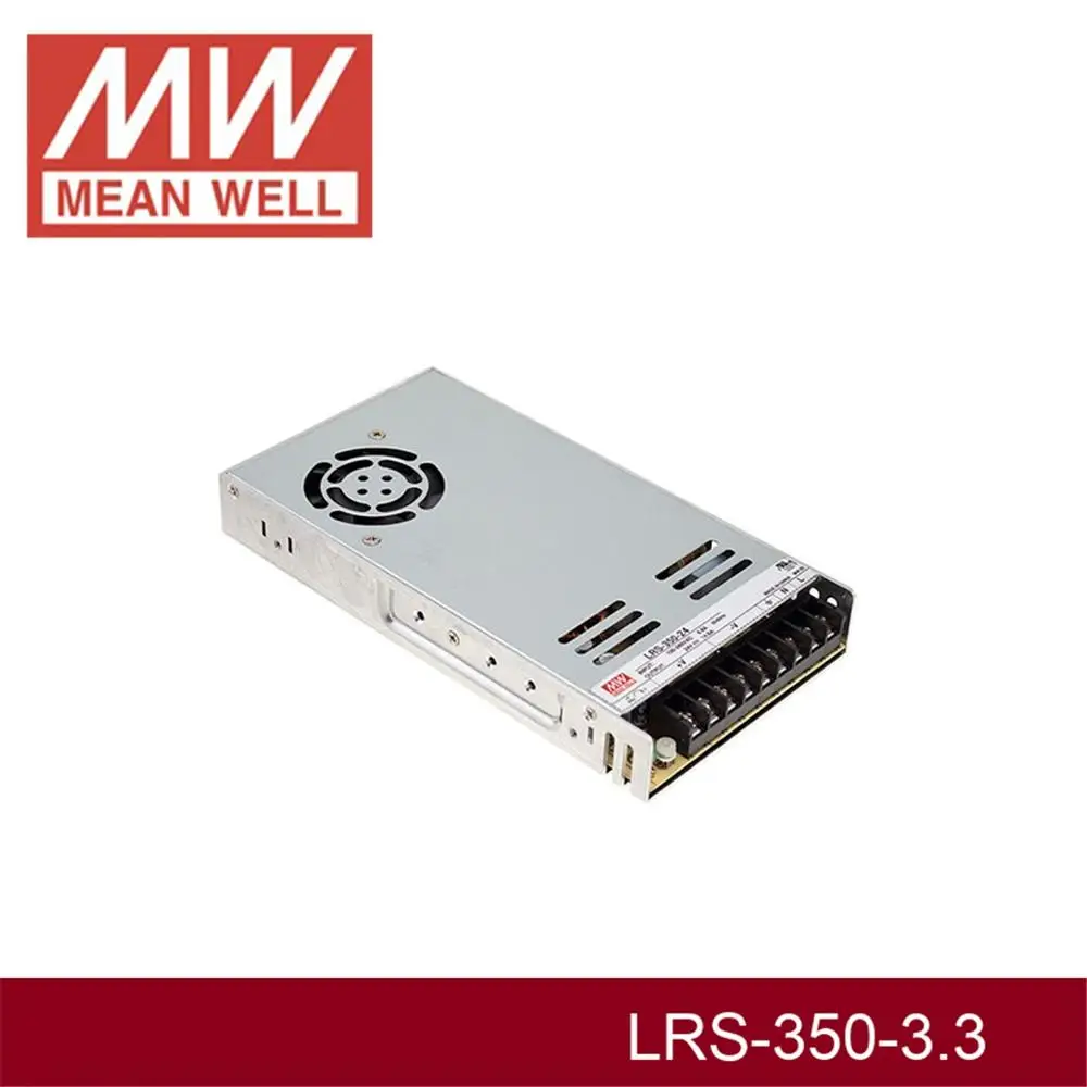 Из России) бренд MEAN WELL представляет LRS-350-3.3 3,3 V 60A meanwell LRS-350 3,3 V 198W один Выход переключение Питание