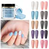 MEET ACROSS 13Pcs Dipping Nail Powder Set 10ml Dip Glitter Powder Dust Natural Dry Without Lamp Cure Dippping System Powder Kit ► Photo 3/6