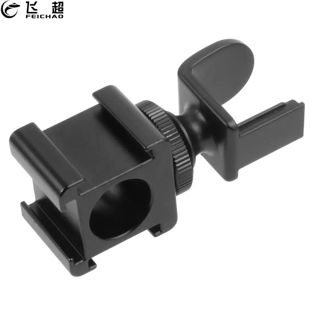 Feichao Triple Hot Shoe Mount Gimbal Mic Light Adapter Extension Mount Staffa 1/4 Vite Per Dji Osmo Pocket 2 Palmare Gimbal