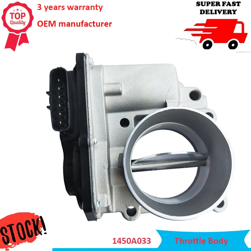 OEM1450A033FuelInjection60MMThrottleBodyValveAssemblyForMitsu