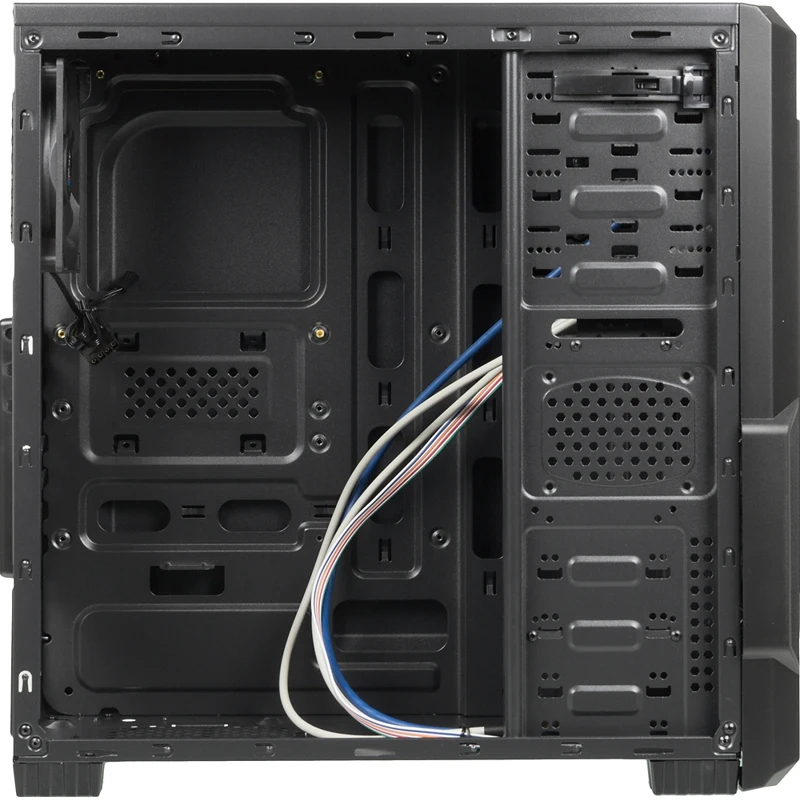 Корпус Aerocool VS-1 черный без БП ATX 2x120mm 2xUSB2.0 1xUSB3.0 audio bott PSU