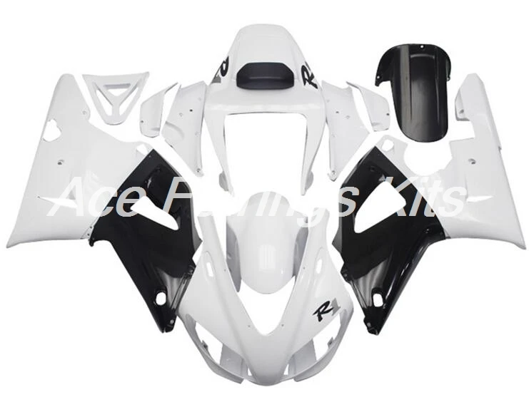 

New ABS Full fairings Kit Fit for Yamaha YZF-R1 YZF1000 R1 1998 1999 98 99 fairing set bodywork white black