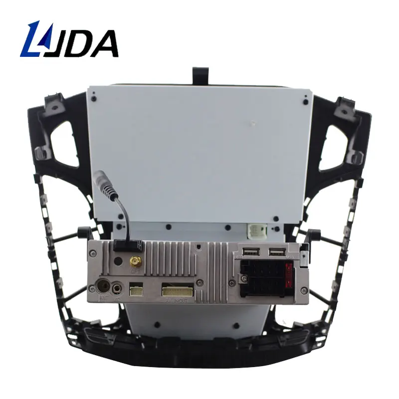 LJDA Android 9,0 автомобильный dvd-плеер для Ford Focus 2012 2013 Мультимедиа gps Навигация стерео 1 Din автомагнитола DSP 4G+ 64G wifi