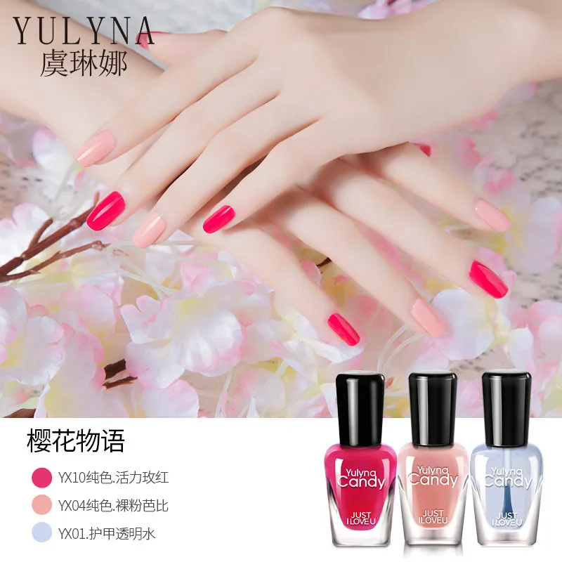 

YULYNA Not Stripping Long-lasting Toe Nail Polish Set