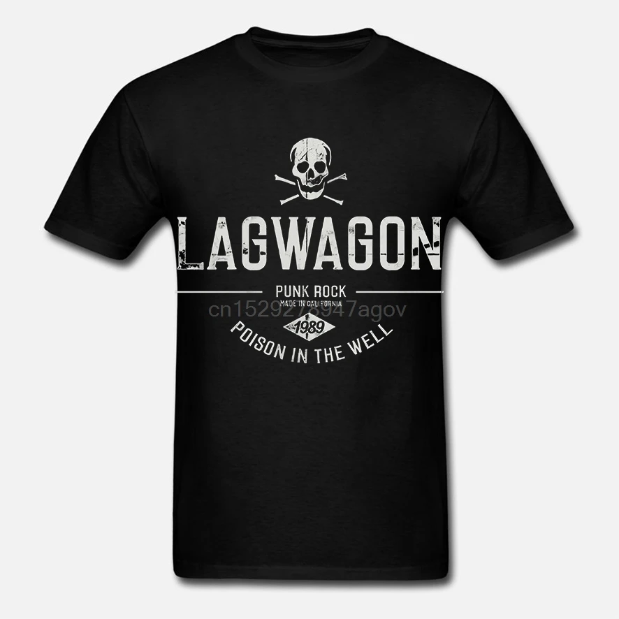 Футболка с надписью Lagwagon панк-рок Joey Cape S M L XL 2XL 3XL Ten Foot Pole | Мужская одежда