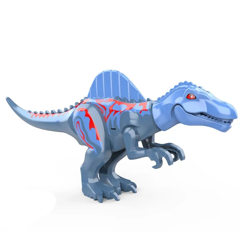 2 шт. Парк Юрского периода Раптор динозавры Tanystropheus спинозавр Indoraptor Baryonyx фигурки строительные блоки кирпичи детские игрушки