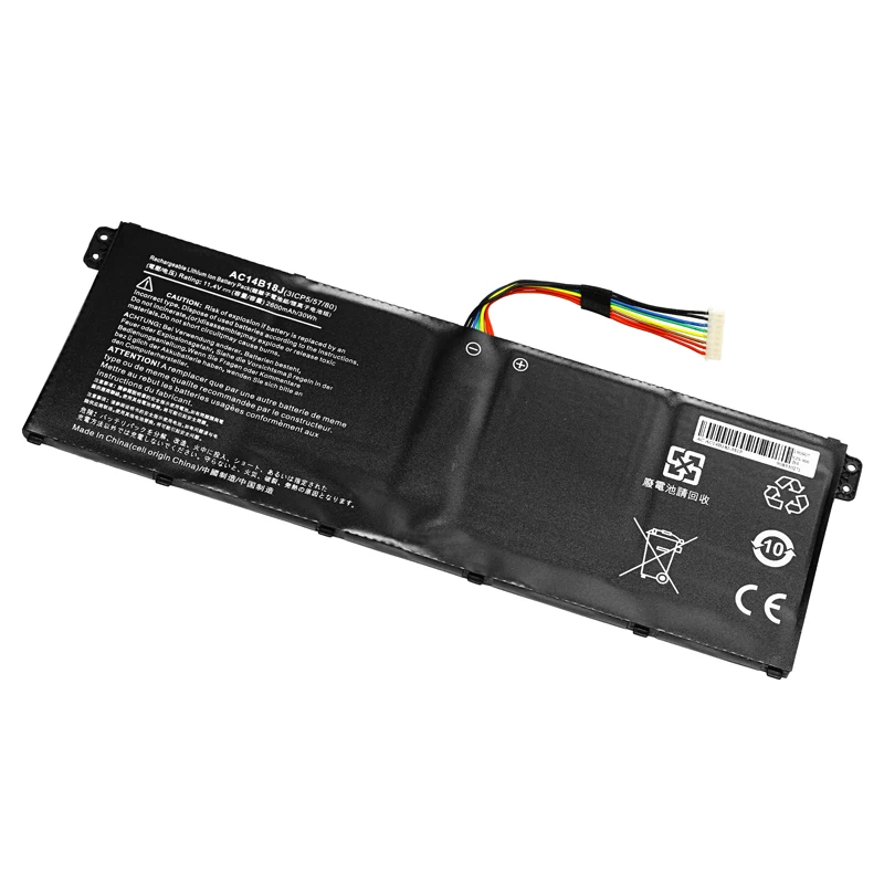 ApexWay ноутбук Батарея AC14B18J для ACER Aspire E3 111 E5 731 771G ES1 511 711 R13 R3 131T R5 471T R7 372T|Аккумуляторы