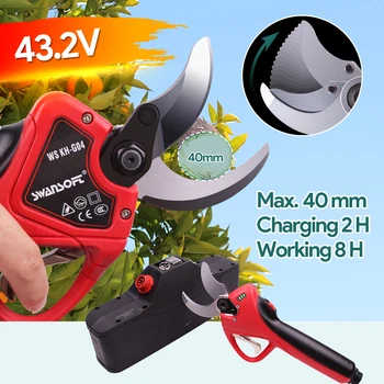 Price 40MM Electric Pruning Shears Garden Pruning Machine Electric Garden Scissors Electric Pruning Scissors