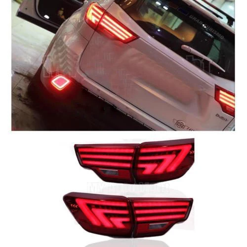 Светодиодный задний фонарь для Toyota Highlander 2015 2016 2017 задние фары красный цвет|led