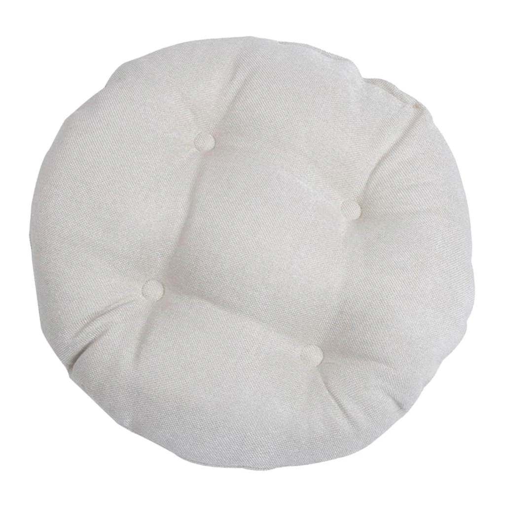Comfy Floor Tatami Pillow For Kids Breathable Chair Seat Cushion, 30cm Dia.