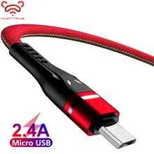 MUSTTRUE Micro USB кабель Быстрая зарядка 2.4A Micro usb шнур для samsung s5 s6 Android телефон microusb зарядное устройство