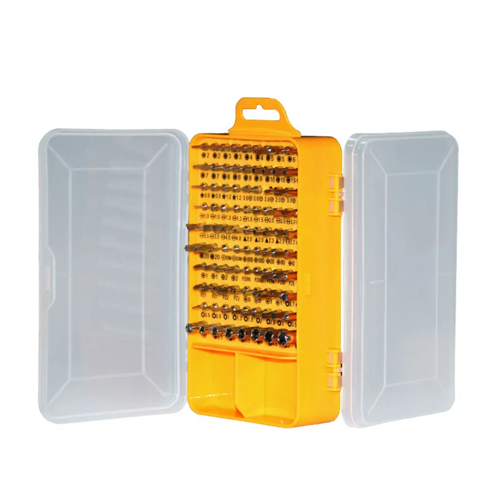 Набор отверток с трещоткой, многофункциональная отвертка, хром-ванадиевая легированная сталь 115 в 1, Практичный Прочный портативный