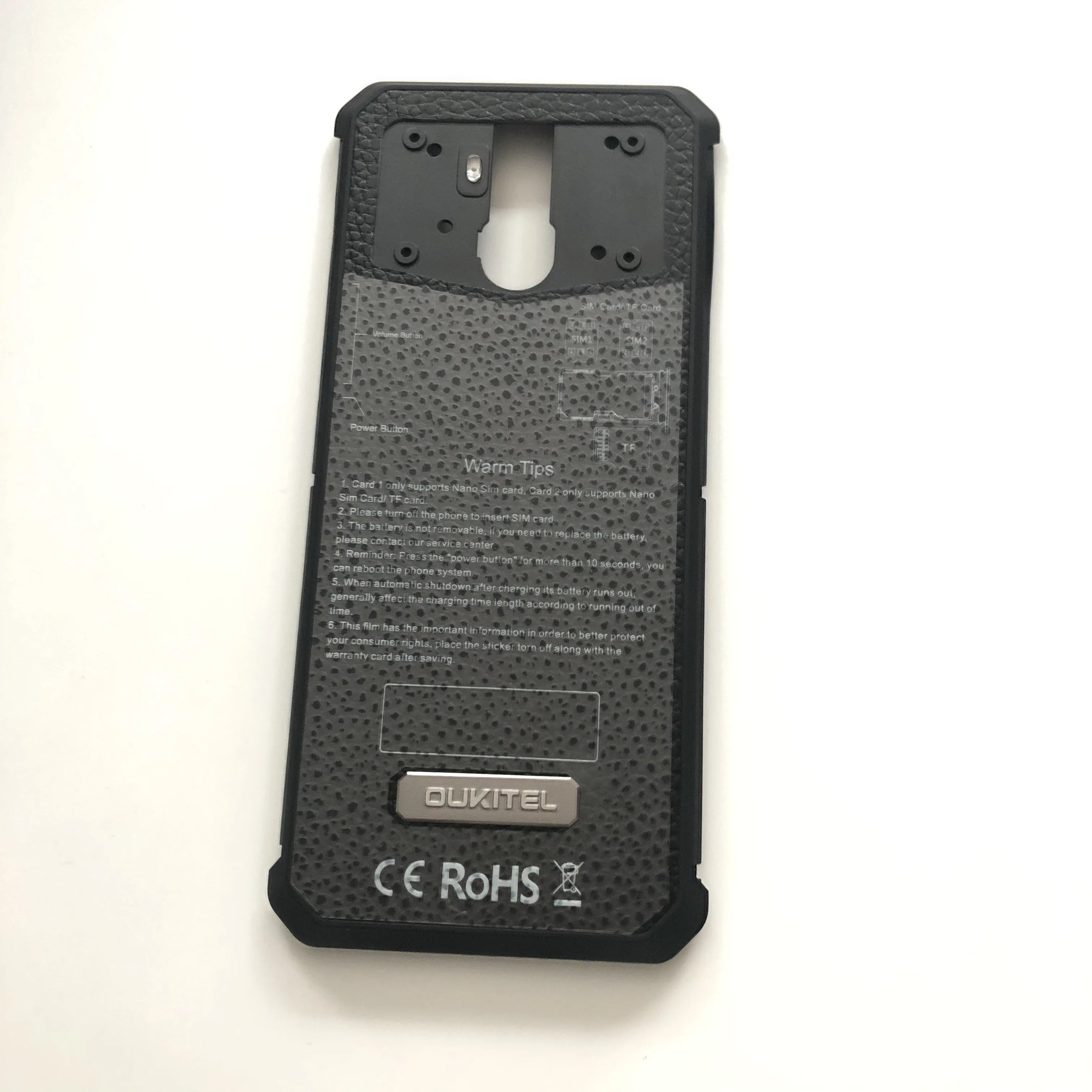 Чехол-накладка OUKITEL K12 для Восьмиядерный процессор MT6765 защитный чехол