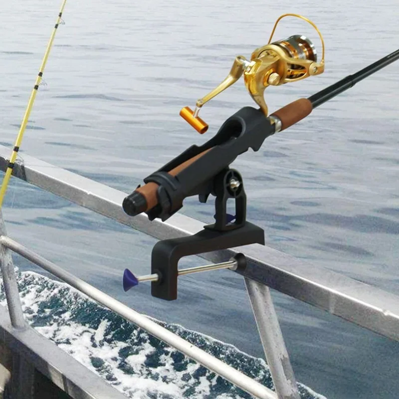 Jaycreer Fishing Boat Rods Holder Lock Rod Holder Adjustable