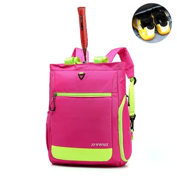 

Badminton Backpack Tennis Bag Portable Sports Backpack Tennis Racket Sport Gym Bag For Gym Fitness Running