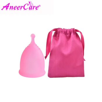 

1pcs Feminine Hygiene Menstrual Cup Medical Grade Silicone Copo Menstrual de Silicone Medica Reusable Menstrual Cup