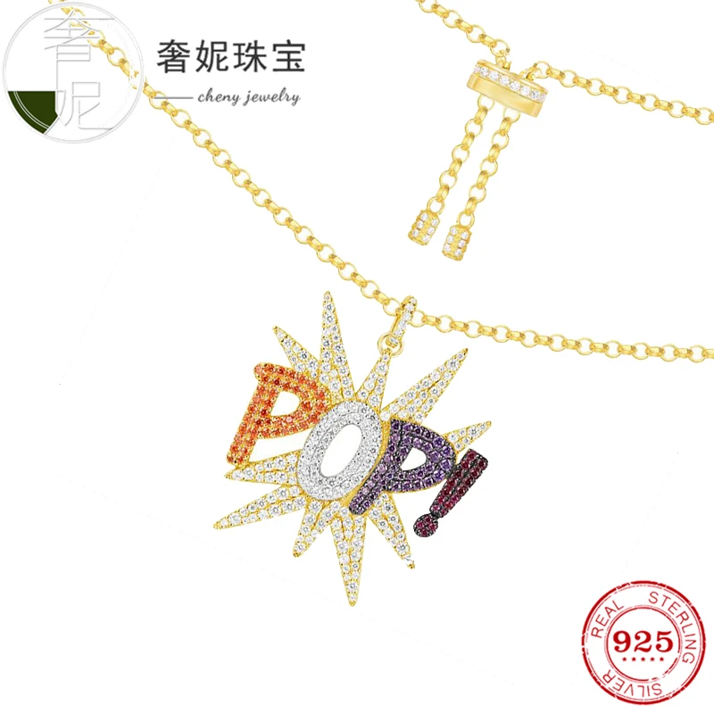 

fit s925 sterling silver necklace hiphop style personality fashion decoration jewelry party prom vintage choker for womens lover