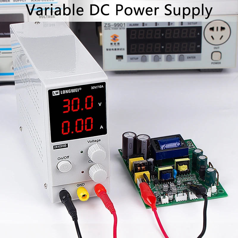 

Longwei Lab Adjustable Power Supply Laboratory 30V 10A Switching Regulated Power Supply 220 v 110V LW-k3010d Current Stabilizer
