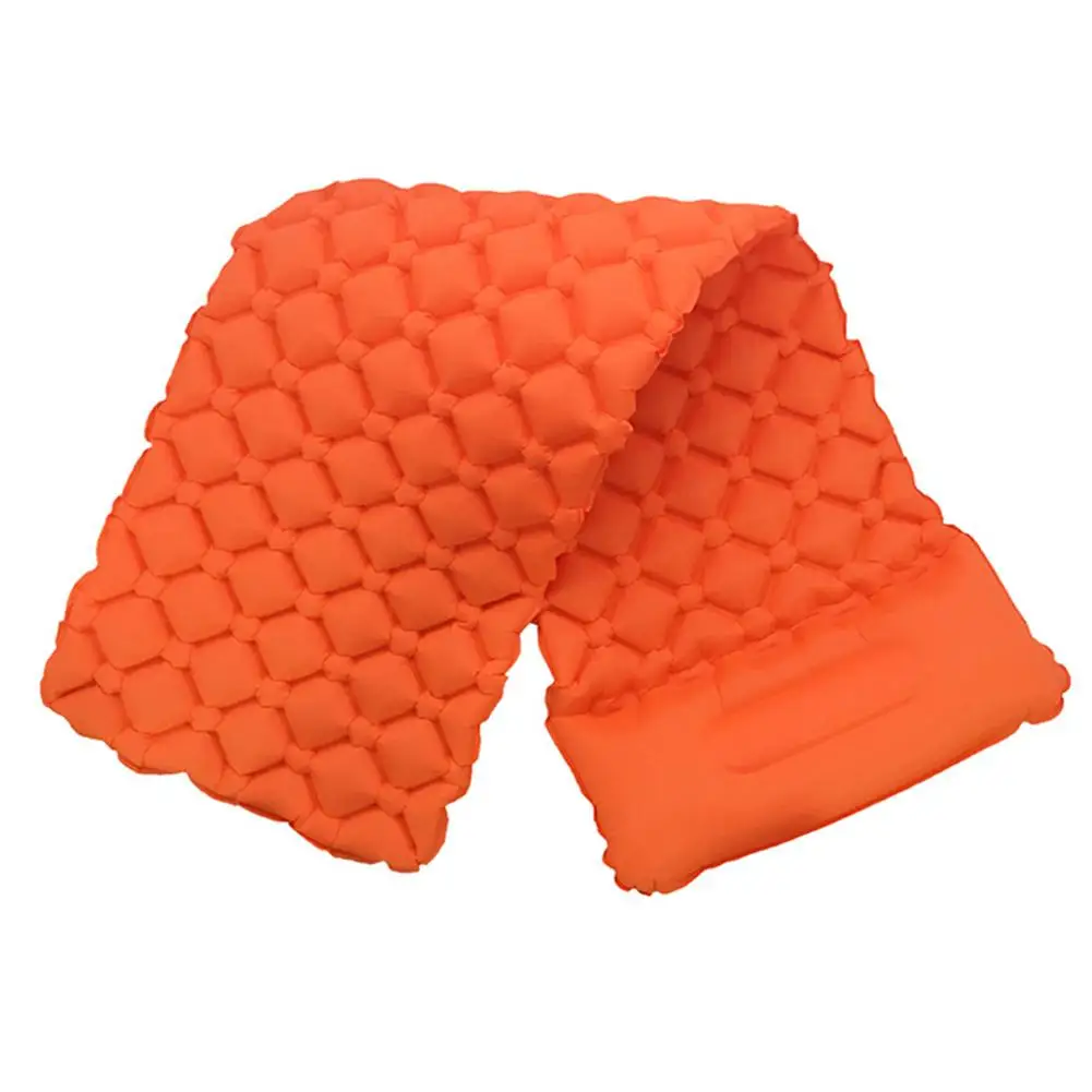  HiMISS Outdoor Inflatable Mat TPU with Pillow Bed for Camping Beach Sleeping Outdoor Camping Picnic