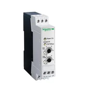 

New ATS01N106FT Three-Phase Soft Starter 3kW 200-480V Single Phase 0.75kW 6A 230V with Heat Sink Asynchronous Motor Soft Start