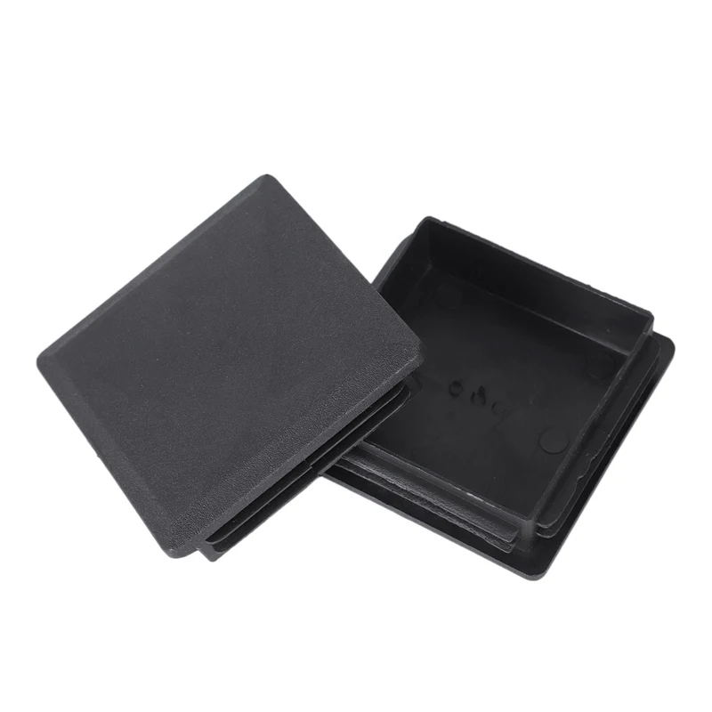 

Fashion-80mm x 80mm Square Plastic Caps Pipe Tube Inserts End Plug 2 Pieces