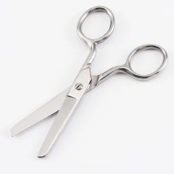 

Small Scissors Round Heads Scissors Office Scissors Stainless Steel Children Safety Scissors.