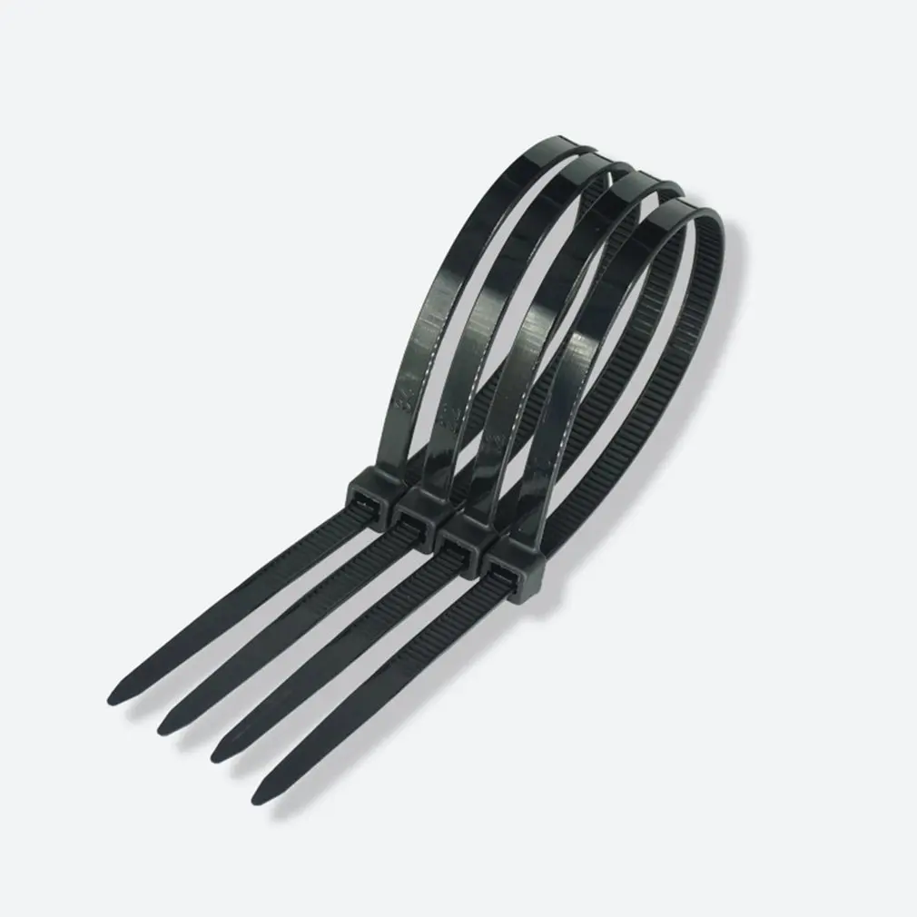 

Nylon Cable Ties 100*3*150*4*200*5*250*8*300*350*400*500 Plastic Cable Ties Black And White National Standard