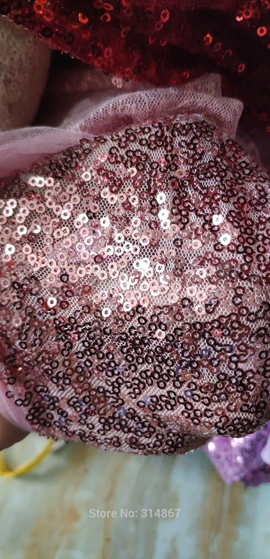 Rose gold Skyyue Коктейльное Платье милое расшитое блестками Мини коктейльные платья для размера плюс, женское прямое платье с рукавом до локтя, коктейльное платье YM045 - Цвет: Rose gold