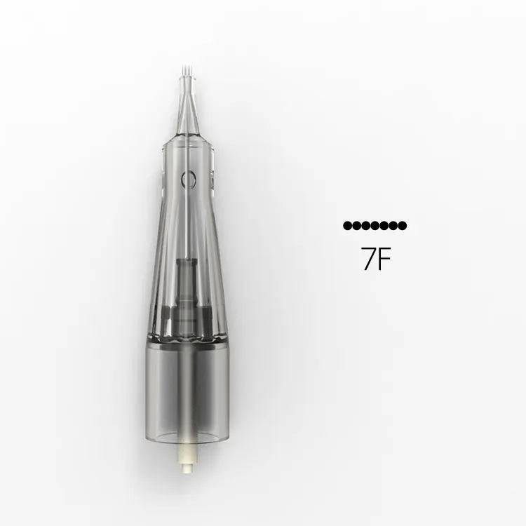 7F needle 50pcs Профессиональная татуировка Aimoosi A9 машина набор для перманентного макияжа beatuty брови губы таттуо машина с иглы татуировки - Цвет: 7F needle 50pcs