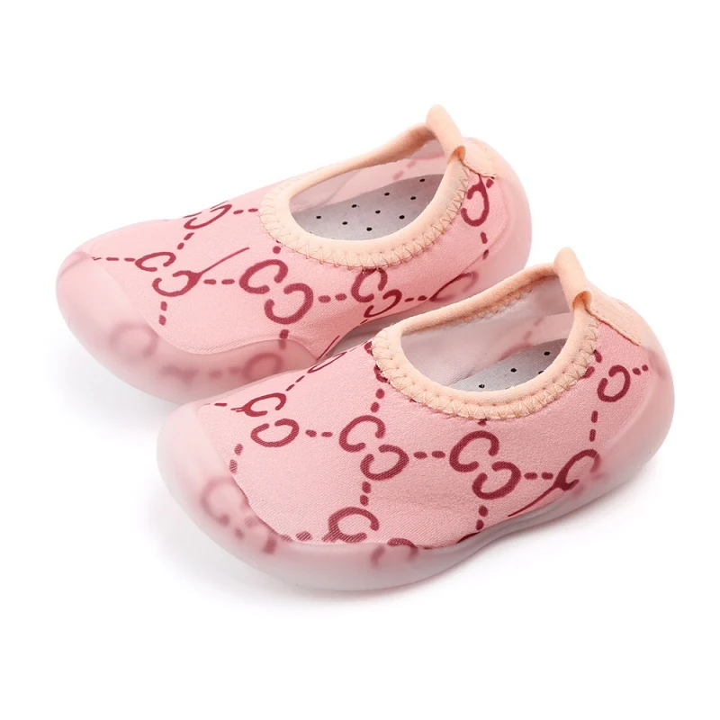 Носки для новорожденных мальчиков и девочек, Нескользящие мягкие носки на резиновой подошве, носки для малышей, носки-тапочки с рисунками животных - Цвет: A5