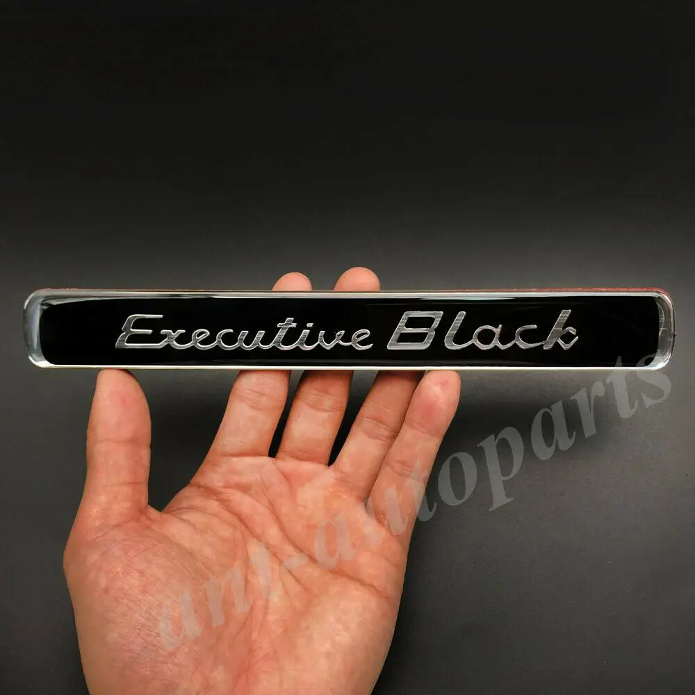 

Executive Black Car Trunk Tailgate Fender Emblem Badge Decals Sticker