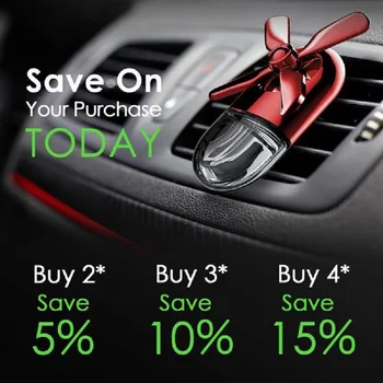 

Car Aromatherapy Essential Oil Diffuser Car Air Freshener Mini Fan Car Decoration Clip with Adjustable Speed Gear