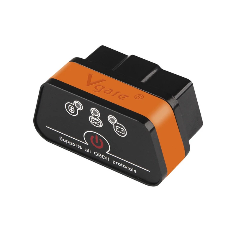 Vgate iCar2 ELM327 V2.1 wifi Bluetooth OBD2 считыватель кодов для iPhone ios - Цвет: Orange