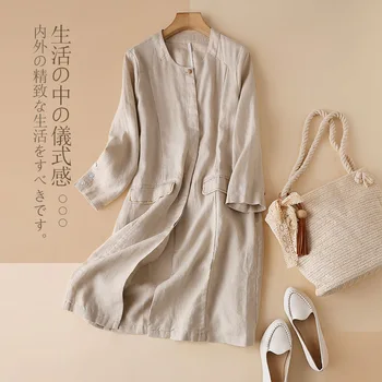 

Plus Size Women's Linen Blouse Spring 2020 ZANZEA Casual Button Down Cardigans Female Long Sleeve Blusas Woman Tunic Shirts 5XL