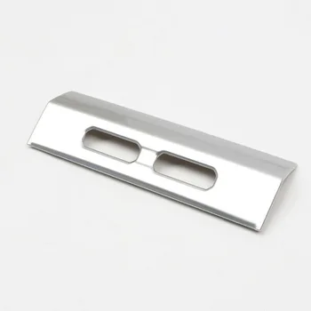 

ABS Dashboard Button Cover Interior 1Pc Trim Replacement Silver Useful