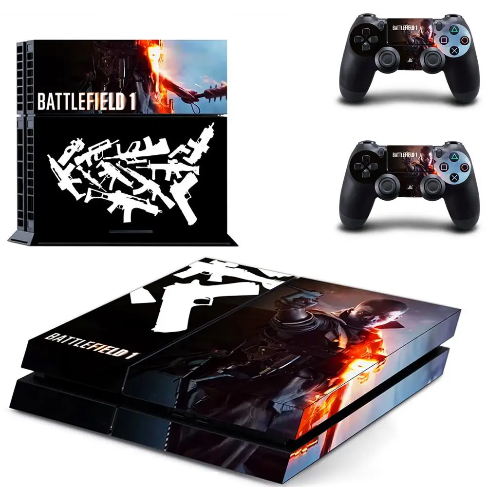 GYTM0409 Игра Battlefield PS4 наклейка s Play station 4 кожа наклейки для playstation 4 PS4 консоль и контроллер Скины Виниловые - Цвет: GYTM0409