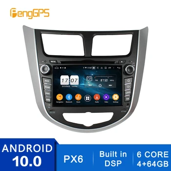 

Android 10.0 DVD Player For Hyundai Verna 2011-2017 Touchscreen Multimedia GPS Navigation Headunit Radio Carplay PX6 Bluetooth
