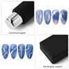 1 Pc Silicone Magnet Stick Strong Effect Magetic Board for 9D Cat Eyes UV Gel Polish 3D Line Strip Multi-function Nail Tools ► Photo 2/6